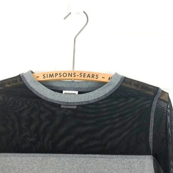 Victoria's Secret PINK Womens XS Cropped Mesh Activewear Top  Gym Workout - Picture 4 of 5